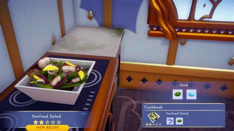 How to Make Seafood Salad in Disney Dreamlight。